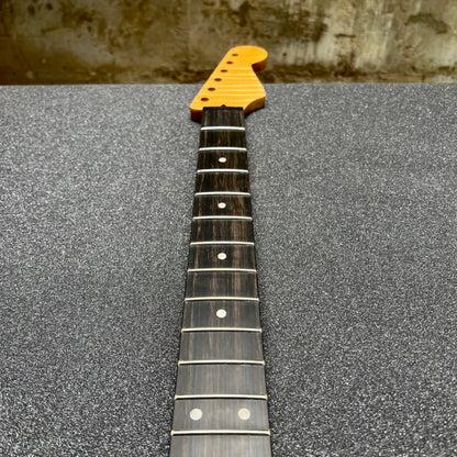 Flamed Maple St Style Neck Nitro Ebony 9.5 Radius   #39