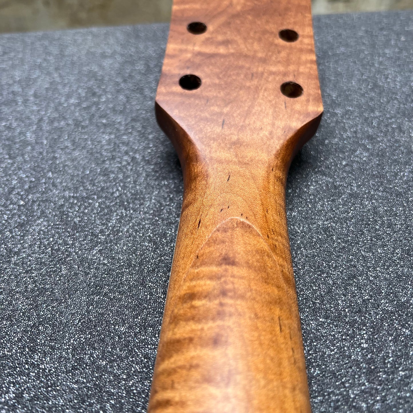 Roasted Flamed Maple 24.75 Scale length Conversion Neck #36