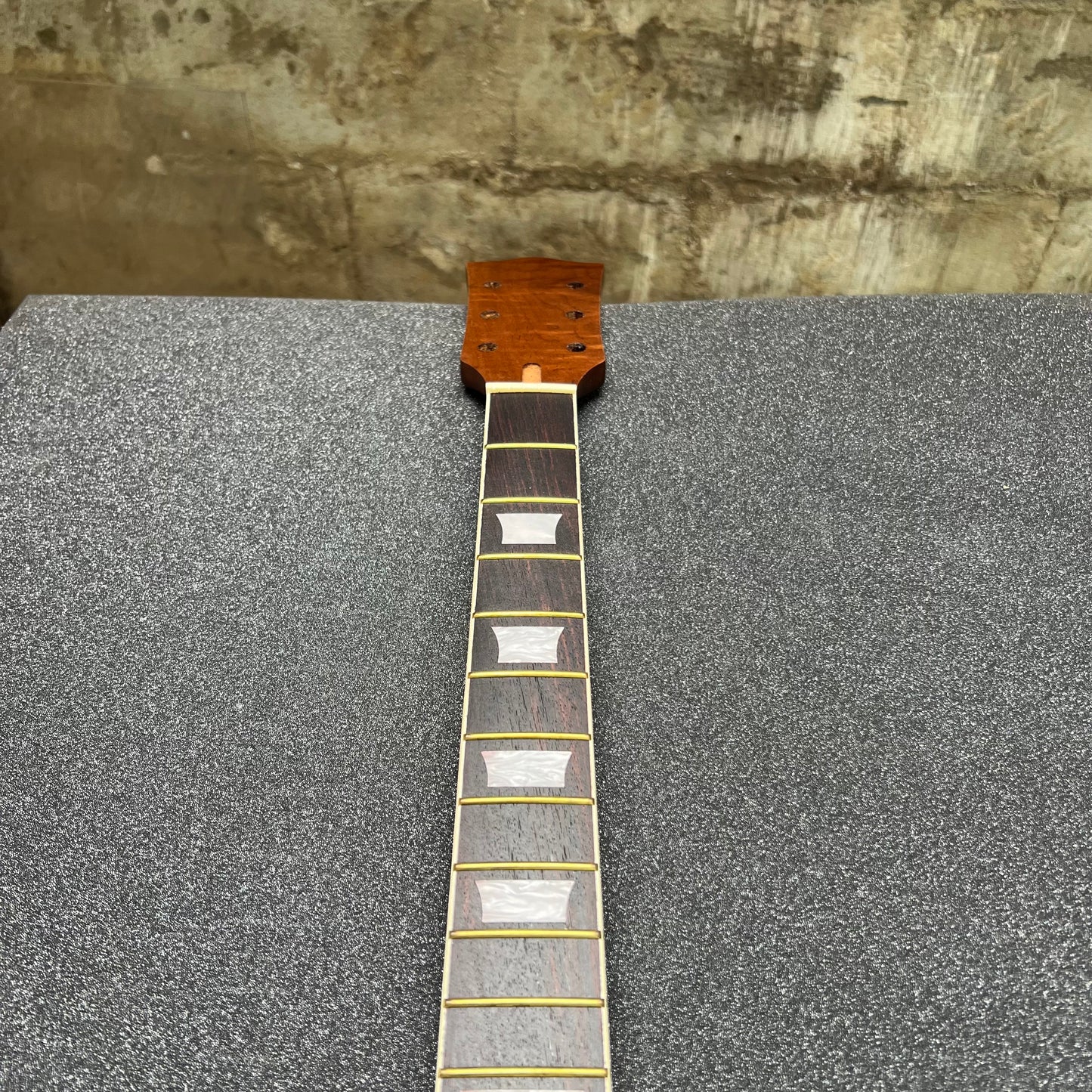 Roasted Flamed Maple 24.75 Scale length Conversion Neck #36