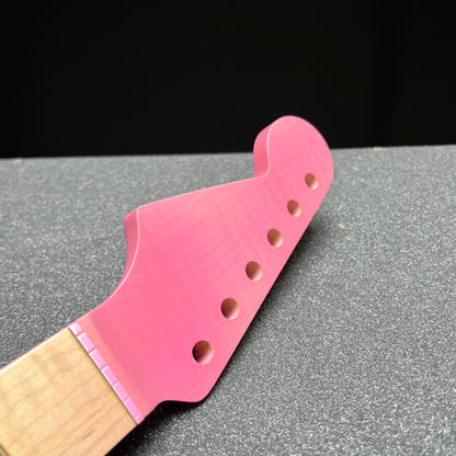 Warmoth Jazzmaster/ Flamed Maple Body & Neck “Pink Set”