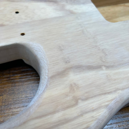 DIY Swamp Ash SSS Strat Body Primed Ready For Solid Color Paint READ DESCRIPTION