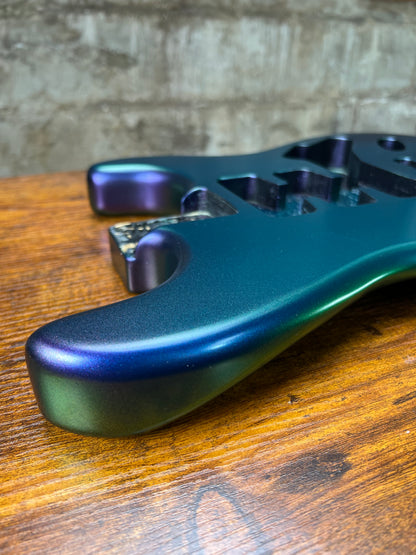 Warmtone CG HHH Strat Body “Blue Green Purple Color Shift”