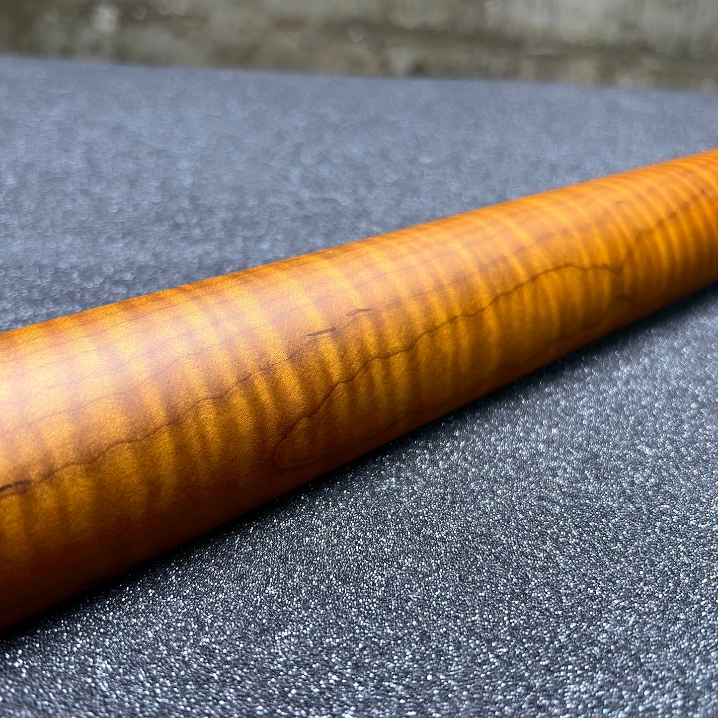 Golden Brown Roasted Flamed Maple Tele Style Neck #44