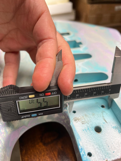 Warmtone Custom Guitars HSS Strat Guitar Body “Swirls”