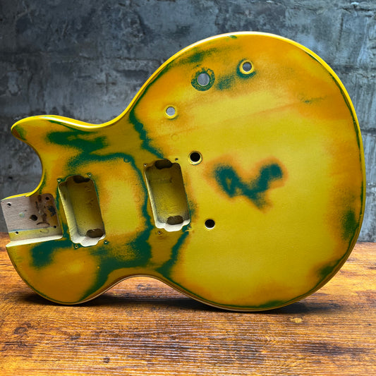 Warmtone CG LP Guitar Body Relic "Sunrise” Nitro 3.7lbs