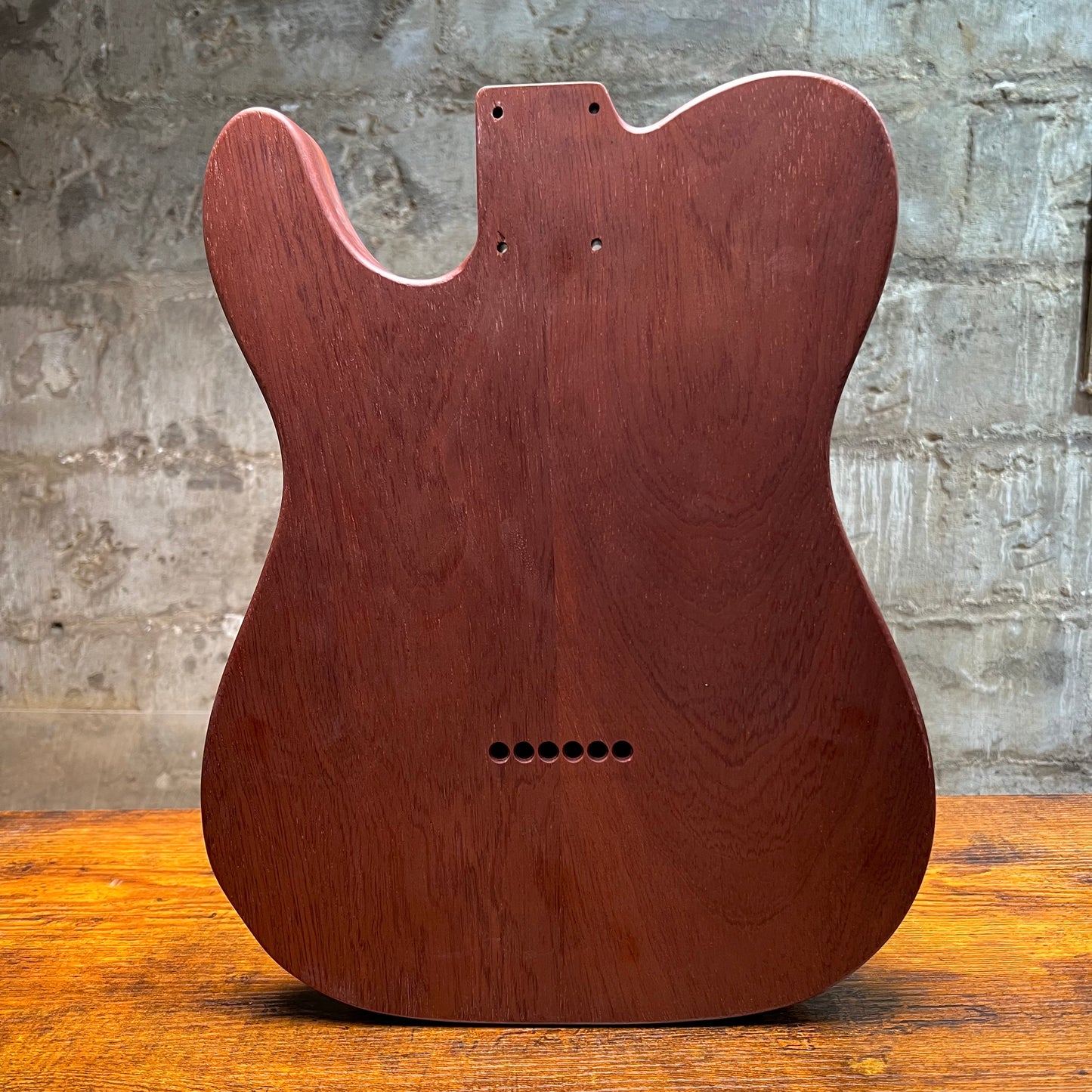 Warmtone CG Burl Epoxy Resin Tele Body “Galactic River”