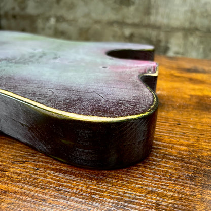 Warmtone Custom Guitars Relic HS Tele Style Guitar Body “Hulk” Nitro