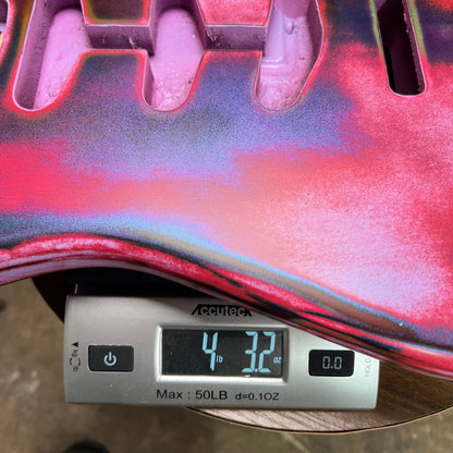 Warmtone Custom Guitars Strat Guitar Body Relic "Purple Madness”