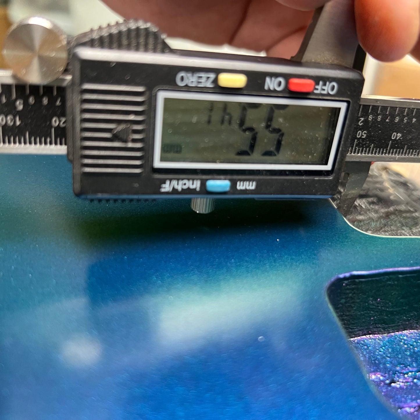 Warmtone CG HHH Strat Body “Blue Green Purple Color Shift”