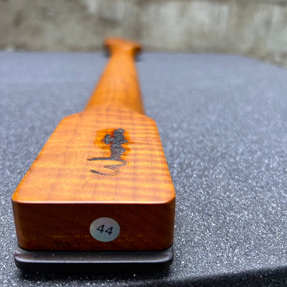Golden Brown Roasted Flamed Maple Tele Style Neck #44