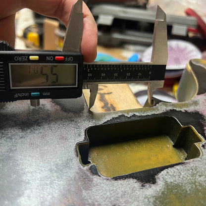 Warmtone CG Relic HH Tele Guitar Body “Spooky House” Nitro/Binding