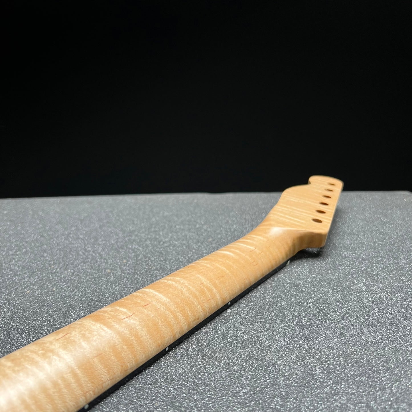 Flamed Maple Tele Style Neck /Ebony Stainless Frets #38