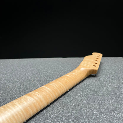 Flamed Maple Tele Style Neck /Ebony Stainless Frets #38