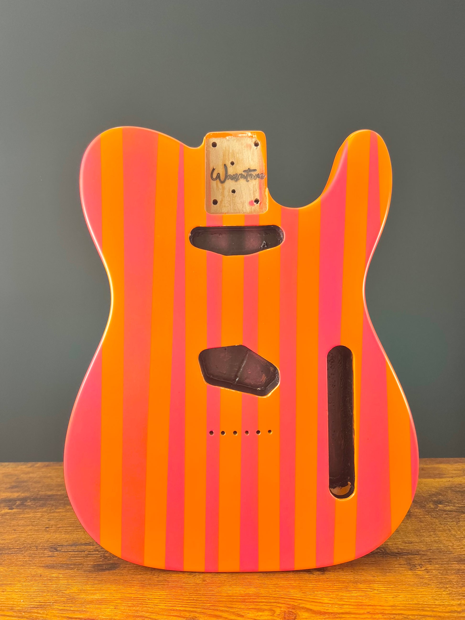 Warmtone Custom Guitars Tele Style Guitar Body “Referee”