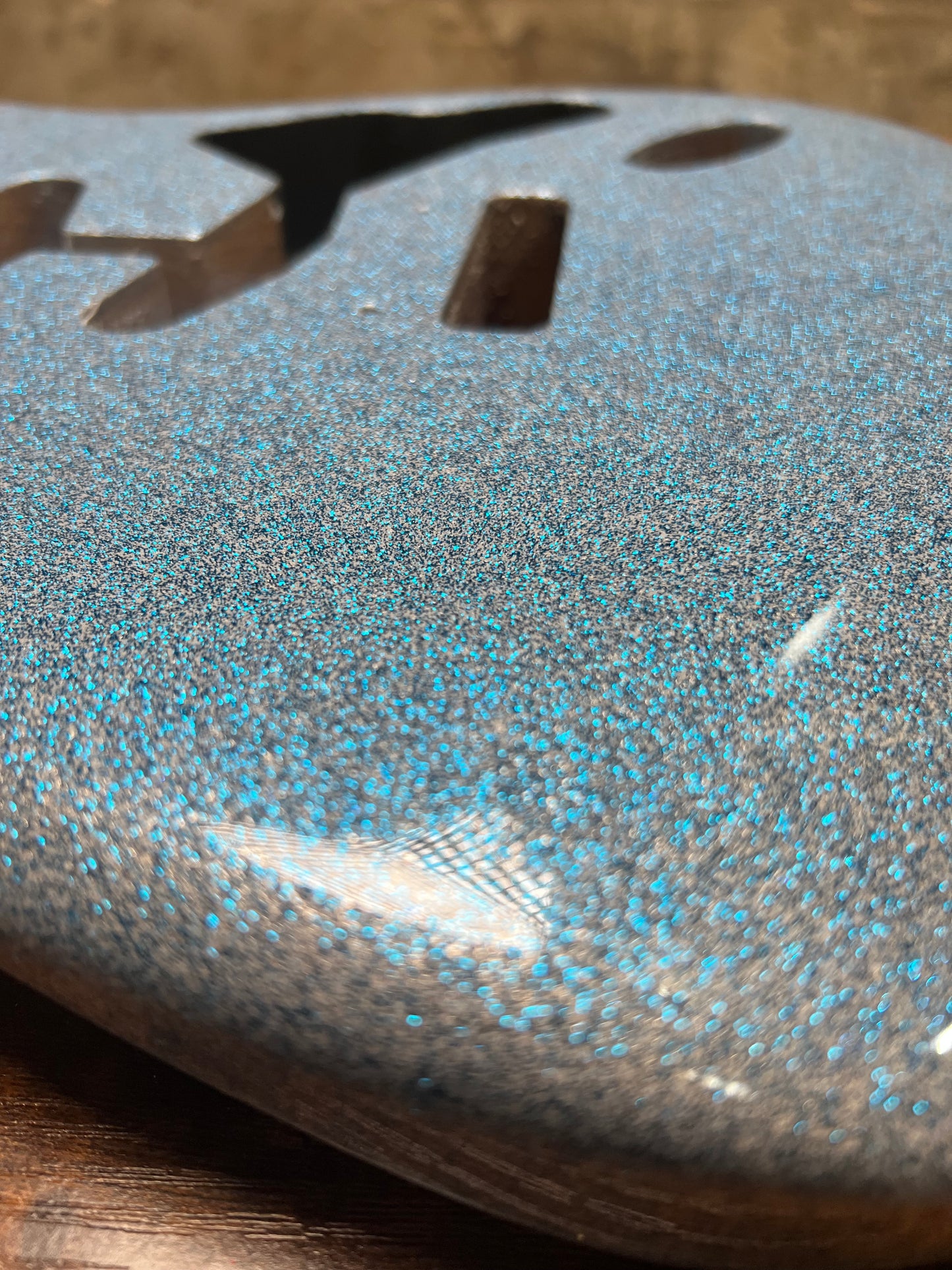 Warmtone Custom Guitars SSS Strat Guitar Body “Snow Blue”