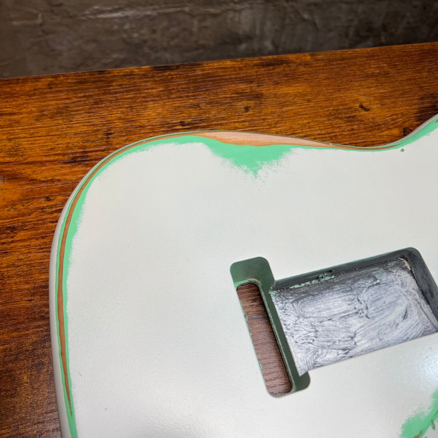 Warmtone Custom Guitars Strat Guitar Body “Design Relic” Nitro