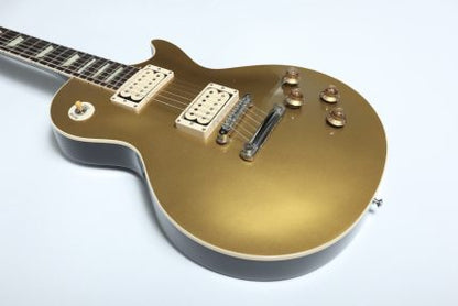 Made To Order Custom Nitrocellulose Lacquer Guitar Paint Job- Gibson- Goldtop Gold – Metallic