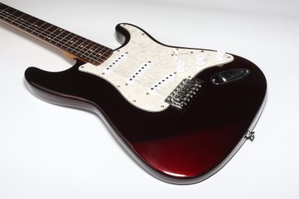 Made To Order Custom Nitrocellulose Lacquer Guitar Paint Job- Fender- Midnight Wine-Metalic