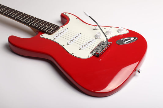 Made To Order Custom Nitrocellulose Lacquer Guitar Paint Job-Dakota Red