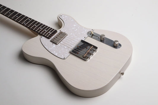 Made To Order Custom Nitrocellulose Lacquer Guitar Paint Job- Fender- Mary Kay White- Transparent