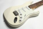 Made To Order Custom Nitrocellulose Lacquer Guitar Paint Job-Fender-Olympic White Aged