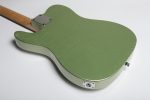 Made To Order Custom Nitrocellulose Lacquer Guitar Paint Job-Fender-Sage Green – Metallic