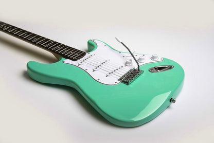 Made To Order Custom Nitrocellulose Lacquer Guitar Paint Job-Fender-Sea Foam Green