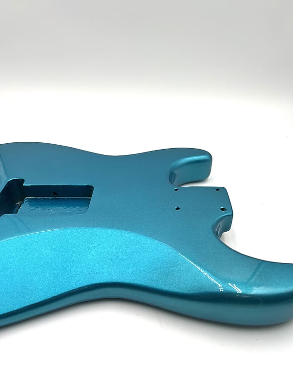 Warmtone Custom Guitars Strat Style Guitar Body “Blue Shimmer”