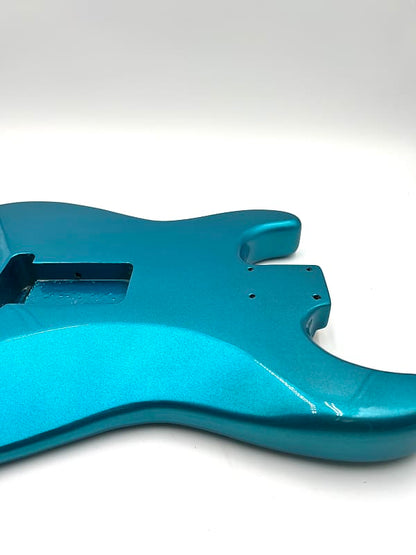 Warmtone Custom Guitars Strat Style Guitar Body “Blue Shimmer”