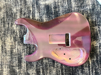 Warmoth Custom Stratocaster “Tequila Sunrise “ Strat Flamed Maple Stratocaster