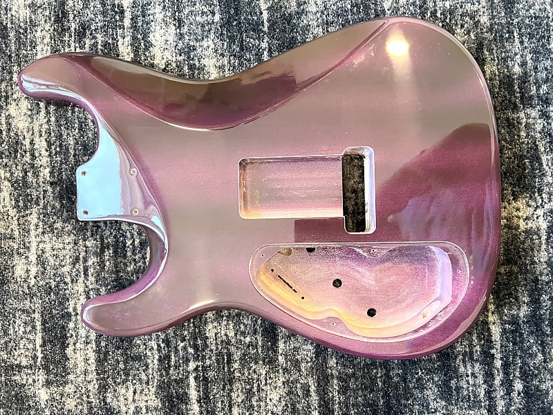 Warmoth Custom Stratocaster “Tequila Sunrise “ Strat Flamed Maple Stratocaster