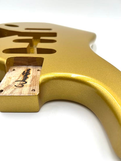 Warmtone Custom Guitars “Purely Gold” Strat Body Stratocaster