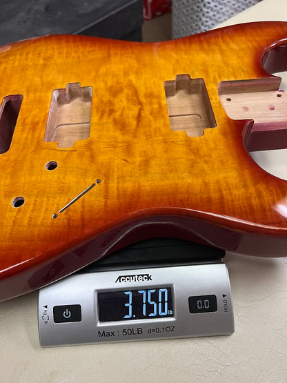 Warmtone Custom Guitars  “Golden Burst”