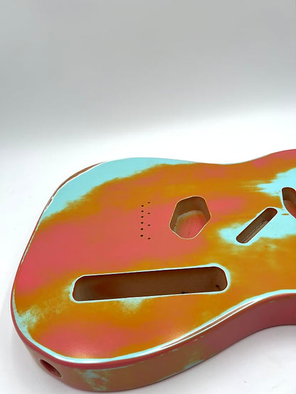 Warmtone Custom Guitars “Summer Relic” Tele Body Nitro