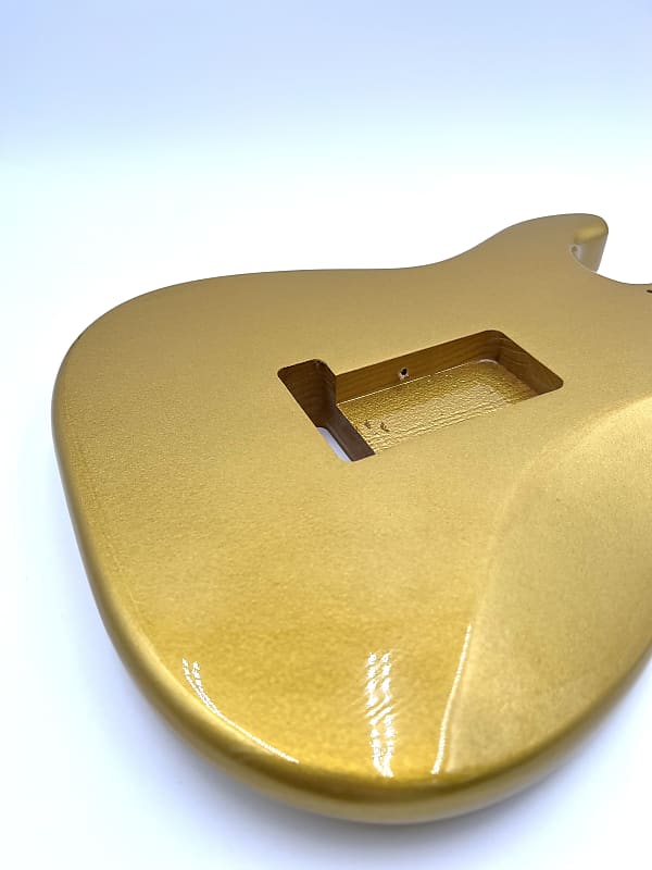 Warmtone Custom Guitars “Purely Gold” Strat Body Stratocaster