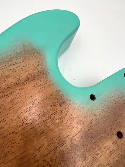 Warmtone Custom Guitars Tele Body Quilt Maple “Arctic Quilt” Telecaster