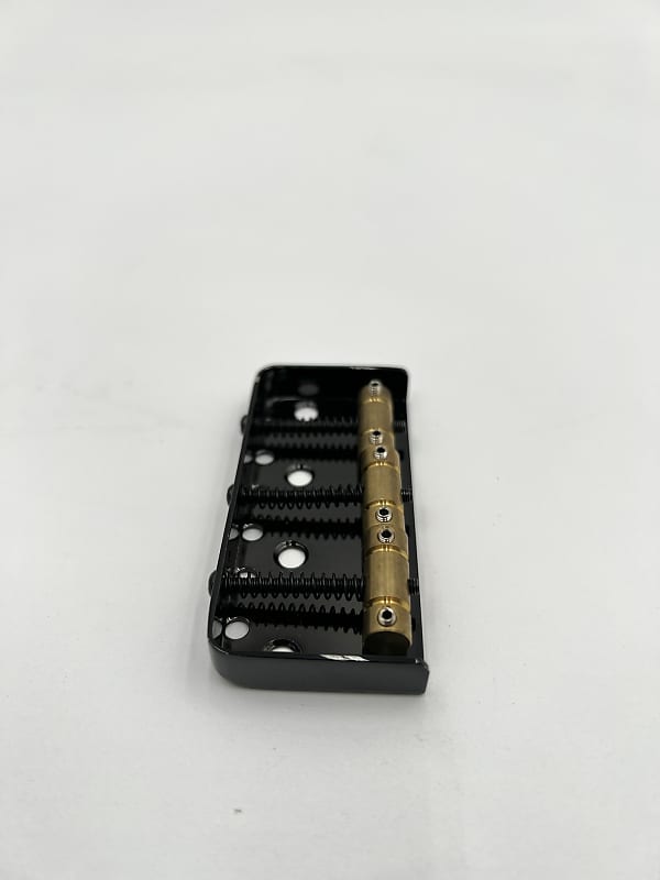 Warmtone Custom Guitars Top Loader Tele/Strat Hybrid Bridge-3 Saddles- Black