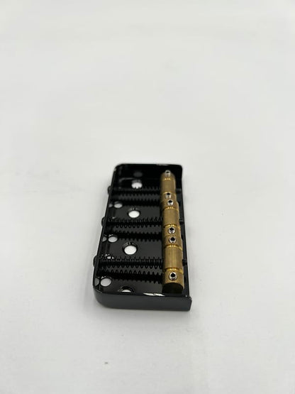 Warmtone Custom Guitars Top Loader Tele/Strat Hybrid Bridge-3 Saddles- Black