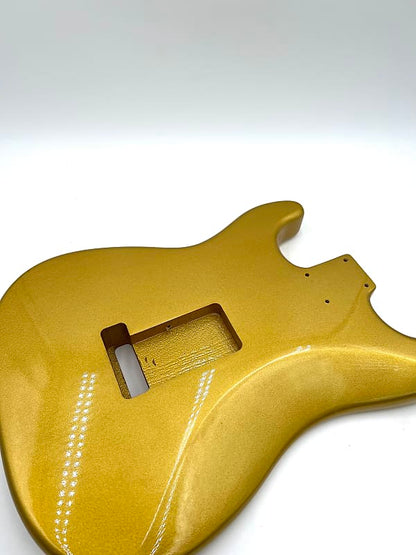 Warmtone Custom Guitars “Purely Gold” Strat Body Stratocaster