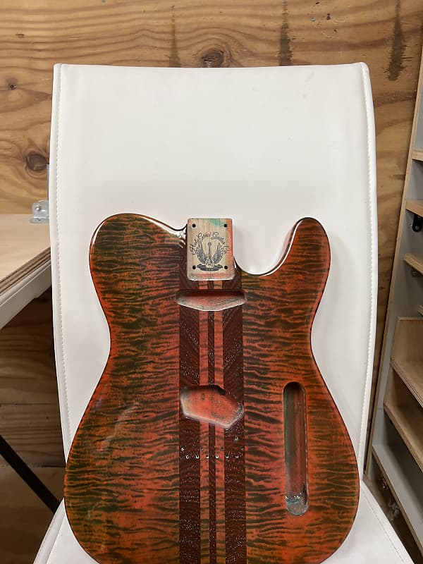 Holy Grail Guitars Telecaster Body “The Green Dragon”