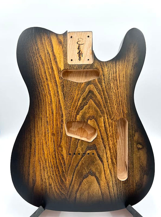 Warmtone Custom Guitar Body Telecaster “Nature’s Tree” Tele