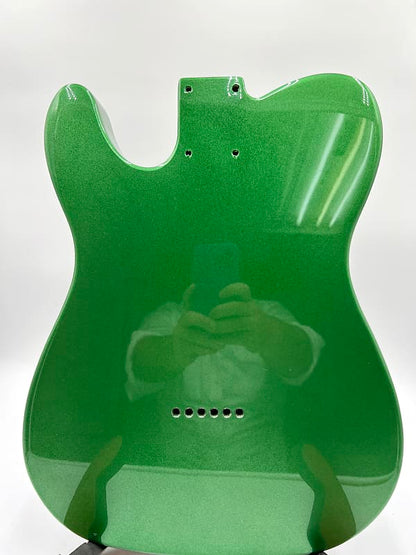 Warmtone Custom Guitars Tele Style Guitar Body “Pure Green”