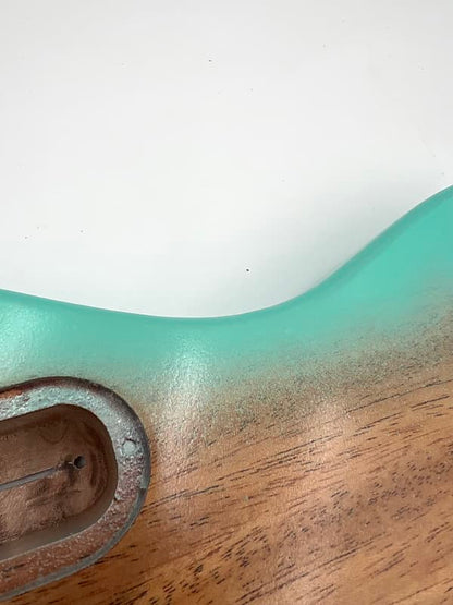 Warmtone Custom Guitars Tele Body Quilt Maple “Arctic Quilt” Telecaster