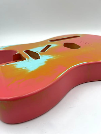 Warmtone Custom Guitars “Summer Relic” Tele Body Nitro