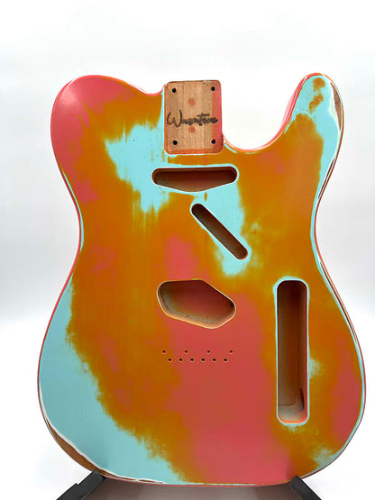 Warmtone Custom Guitars “Summer Relic” Tele Body Nitro