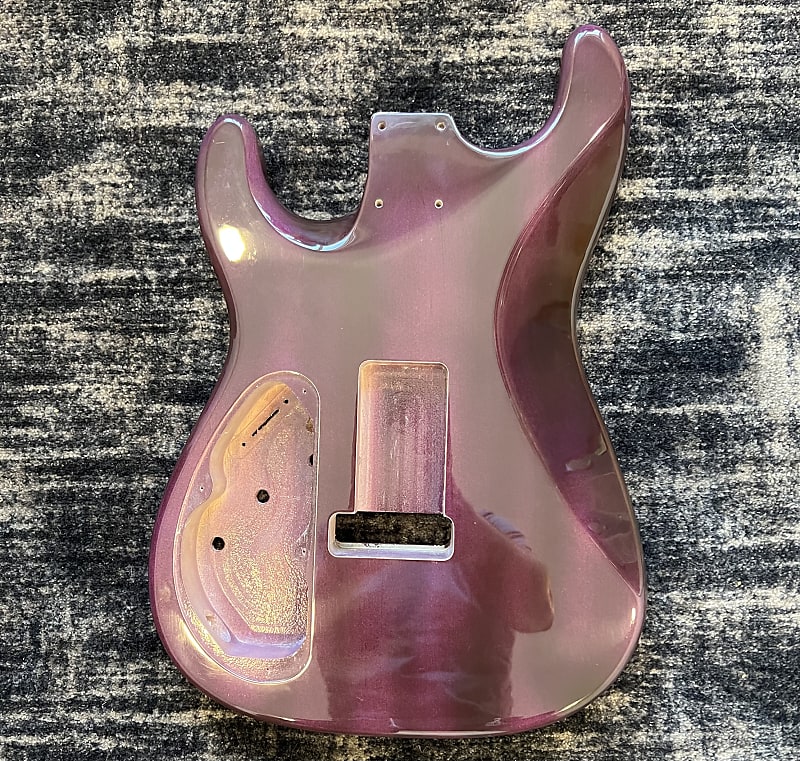 Warmoth Custom Stratocaster “Tequila Sunrise “ Strat Flamed Maple Stratocaster
