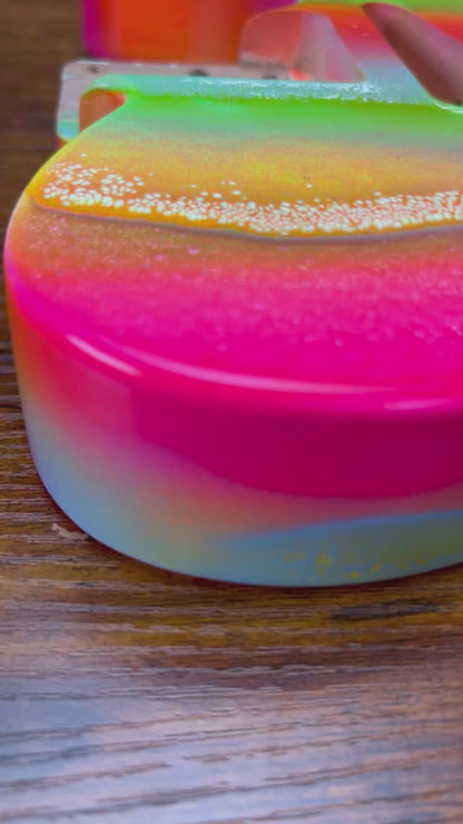 Warmtone Custom Guitars Telecaster Guitar Body "Garden"