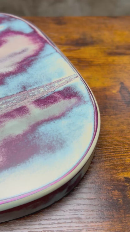 Warmtone CG Relic Tele Style Guitar Body “Lavender Frost” Nitro