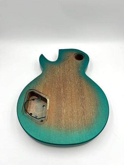 Warmoth Regal Custom 7a Quilt Maple Mahogany Back