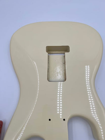 Warmtone Custom Guitars “Nitro Cream” Strat Body Nitro Finish